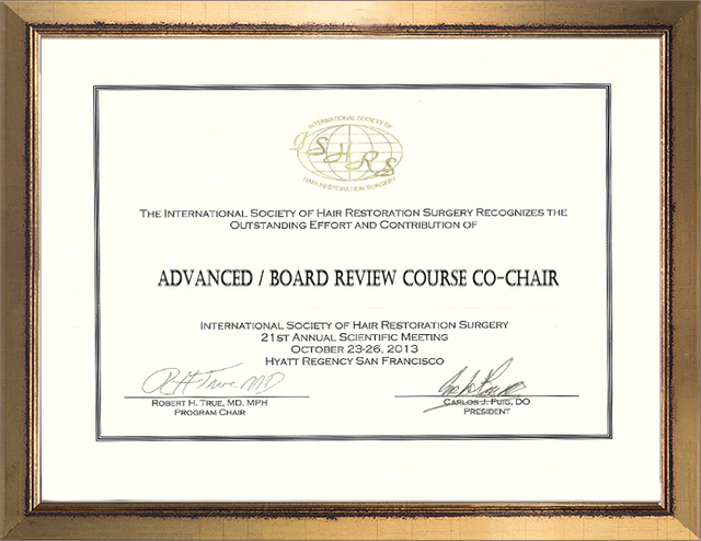 Gold Follicle Award